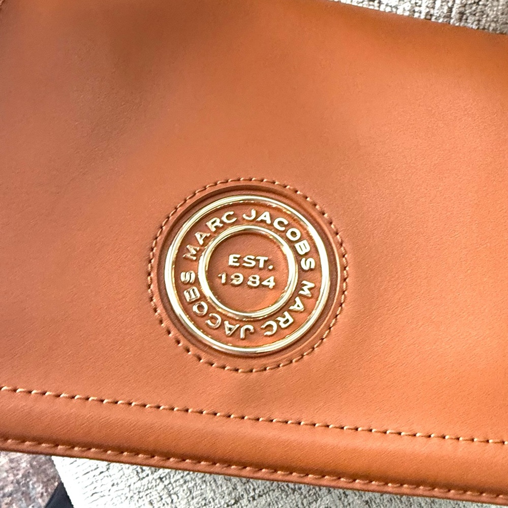 Marc Jacobs Tan Leather Pouch